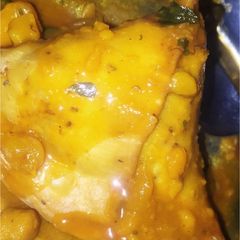 A picture of Samosa chat.