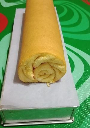 Foto resep Roll cake ekonomis tanpa SP