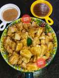Kachalu Chaat (Taro Root)