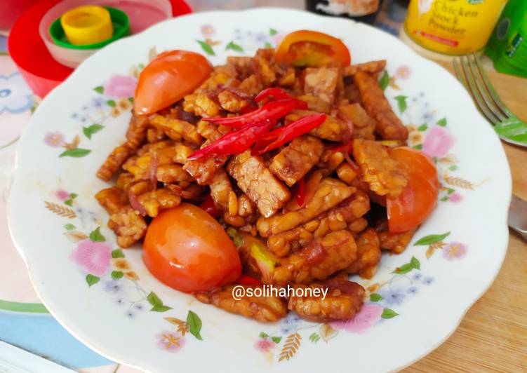 Langkah Mudah untuk Menyiapkan Orek Tempe #cleaneating, Enak Banget