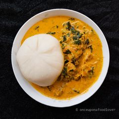 A picture of Groundnut (Peanut) Soup - Nigerian Style.