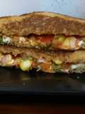 Pizza Vegetables sandwich