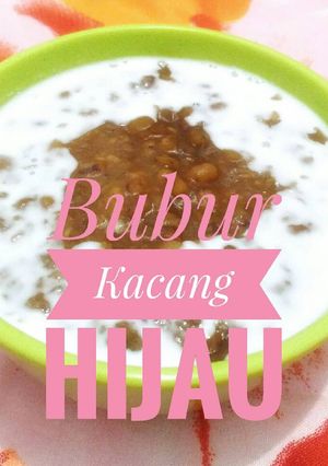 Foto resep Bubur kacang hijau (tanpa direndam)
