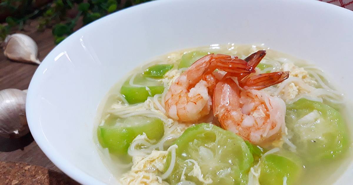 Resep Sup Oyong Udang 👍 Kaldu Udang Bikin Sendiri Oleh Bulbul Kitchen 🍅 Cookpad 1810