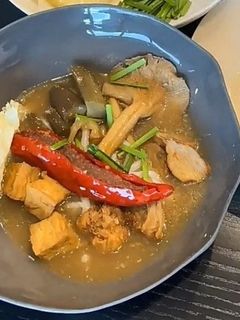 Hình của món Bún Mắm Chay.
