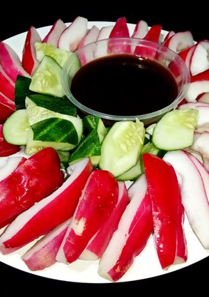 Foto resep Rujak Dua Buah