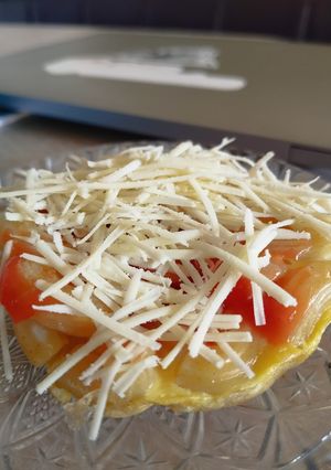 Foto resep Maklor keju (pizza telor makaroni)
