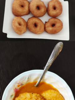 சாம்பார் வடை (Sambar vadai) செய்முறை முக்கிய புகைப்படம்