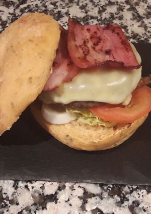 Una foto de Hamburguesa fernan
