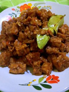 Foto resep Tempe Asam Manis