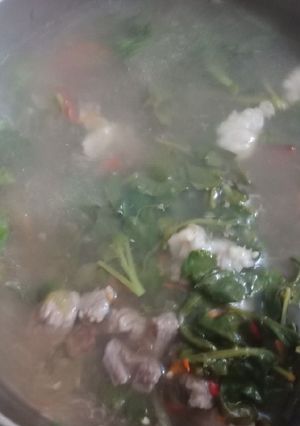 Foto resep Sayur asem selada air resep mbah mamiek