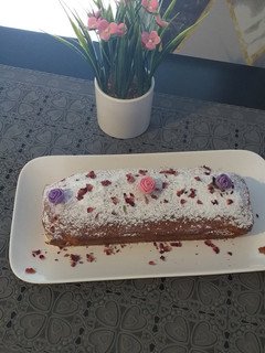 صورة لوصفة كيكة سهلة للقهوة 🍞☕