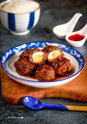 Foto resep Bola Daging Telur Puyuh