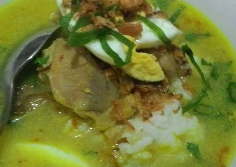 Soto Ayam Kampung kuah Buthek Nazala