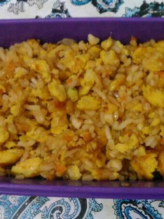 Foto resep MPAsi Nasi Goreng Cumi, sayur, dan telur (1y+)