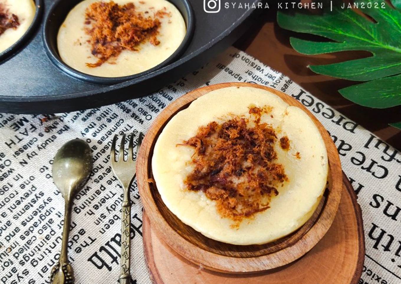 Kue Lumpur Nasi Toping Abon