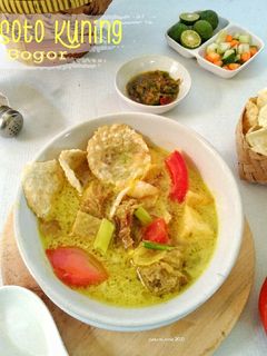 Foto resep Soto Kuning Bogor (Soto Santan)