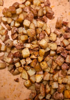 A picture of Breakfast Potatoes.