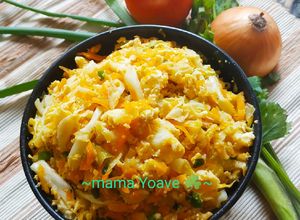 Foto resep Orak Arik Kol Wortel Telur