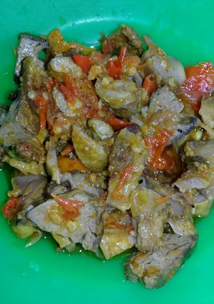 Foto resep Sambal ati ayam dan rempelo