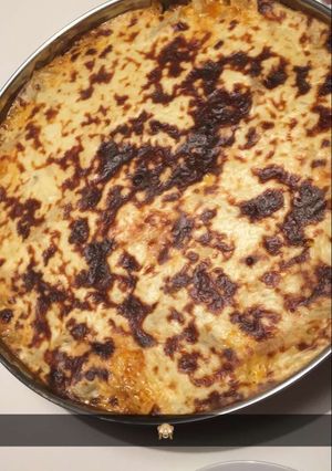 صورة لوصفة معكرونه بالبشاميل