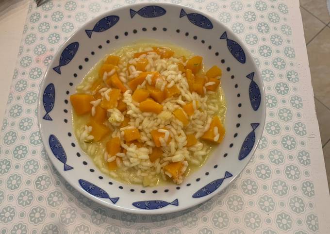 Guida passo passo a Preparare Preferito Risotto zucca e zenzero