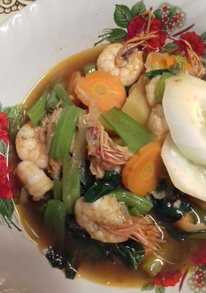 Foto resep Capcay udang