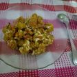 Udang telur asin aroma daun jeruk