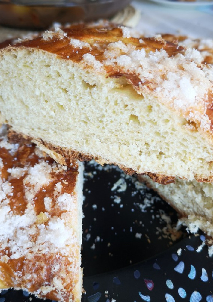 Una foto de Rosca de huevo (rosca de Pascua)