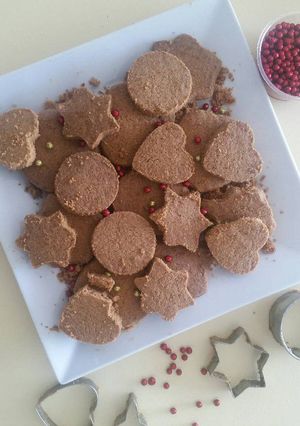 Una foto de Mantecados veganos de almendra y coco
