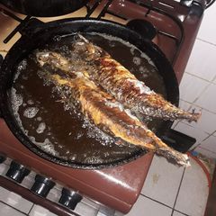 A picture of Fried Titus Fish.