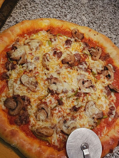 صورة لوصفة بيتزا 🍕
