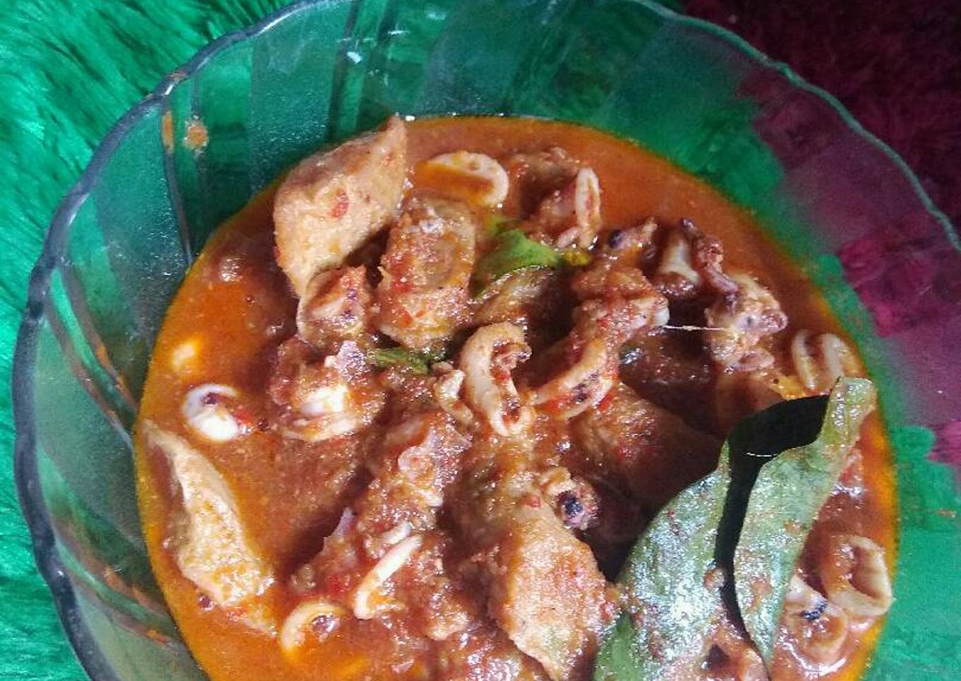 Balado Cumi & Otak-otak