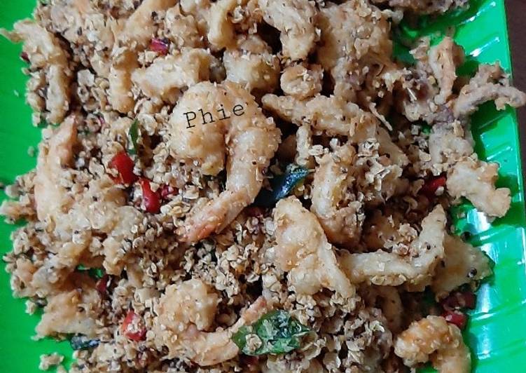 Resep masakan Seafood Nestum | Cara Bikin Seafood Nestum Yang Bisa Manjain Lidah