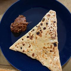 A picture of Momo Mughlai Paratha (Cabbage).