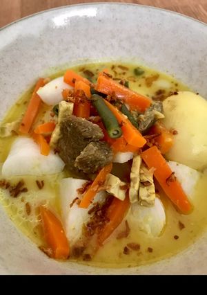 Foto resep Sayur Ketupat/ Lontong