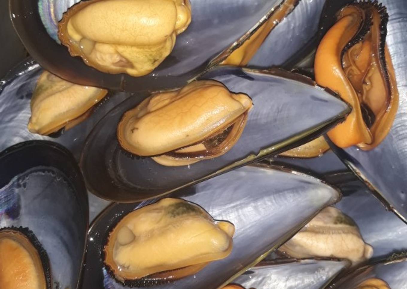 Mejillones al vapor