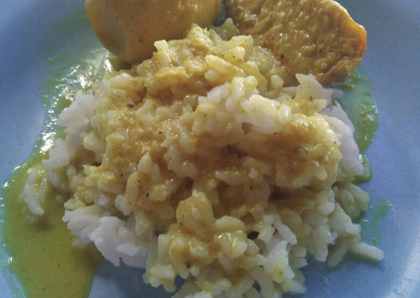 6. MPASI MENU UTAMA "NASI TELUR TAHU SANTAN" (USIA 9M)