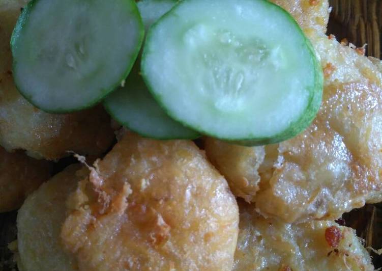 Perkedel kentang mie