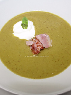 Una foto de Crema de Guisantes
