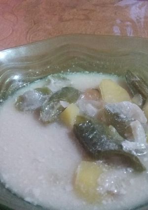 Foto resep Sayur Oyong kuah santan