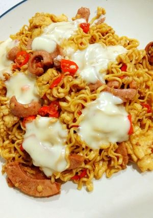 Foto resep Black pepper noodles