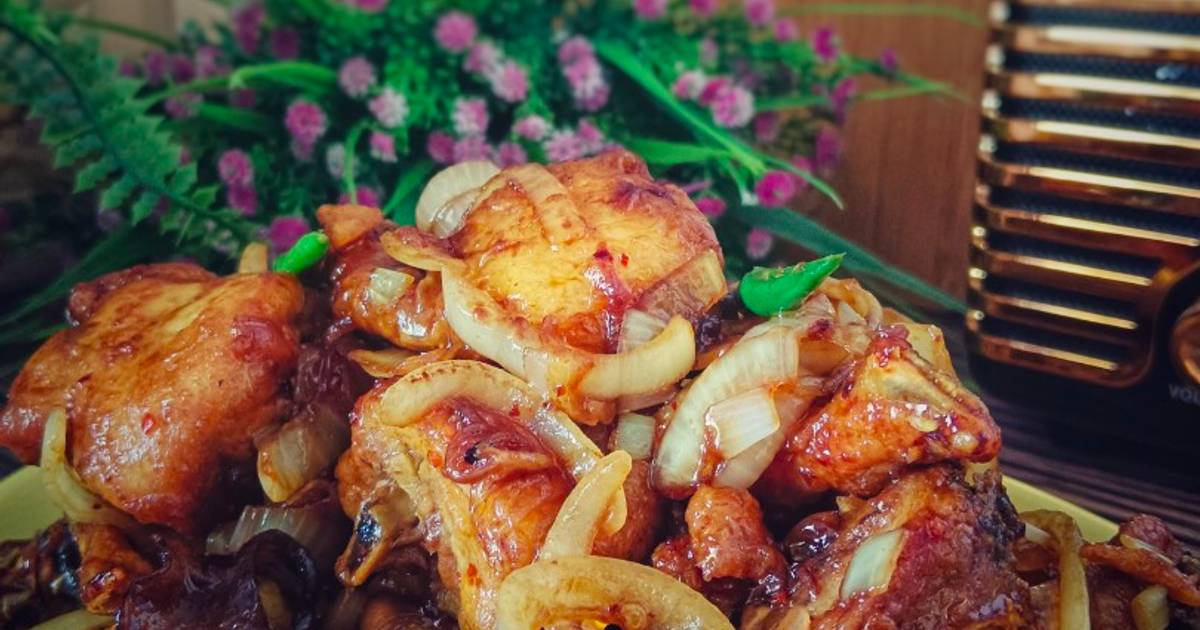 Resipi Ayam Goreng Kicap Sos Tiram Oleh Norashikin Rahmat - Cookpad