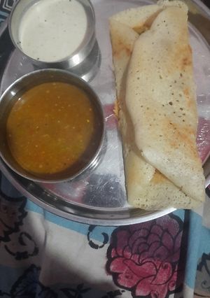 मसाला दोसा (Masala dosa recipe in hindi) रेसिपी मुख्य फोटो