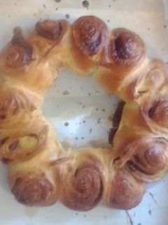 صورة لوصفة بريوش لذيد او غزااال🥐🥐