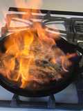 California Farm Goose Breast Flambee