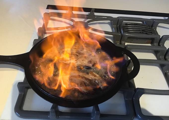 California Farm Goose Breast Flambee