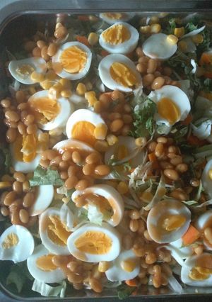 A picture of Vegetable salad.