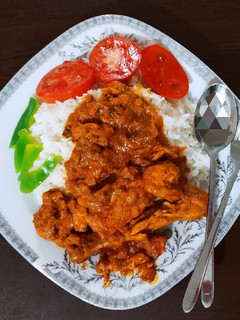 عکسی از دستور پلو مرغ سریع و ساده 😋
