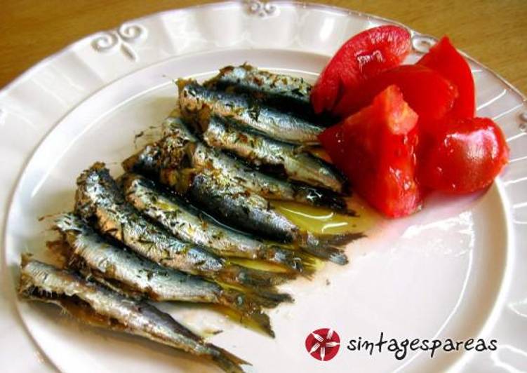 Simply... sardines in the oven